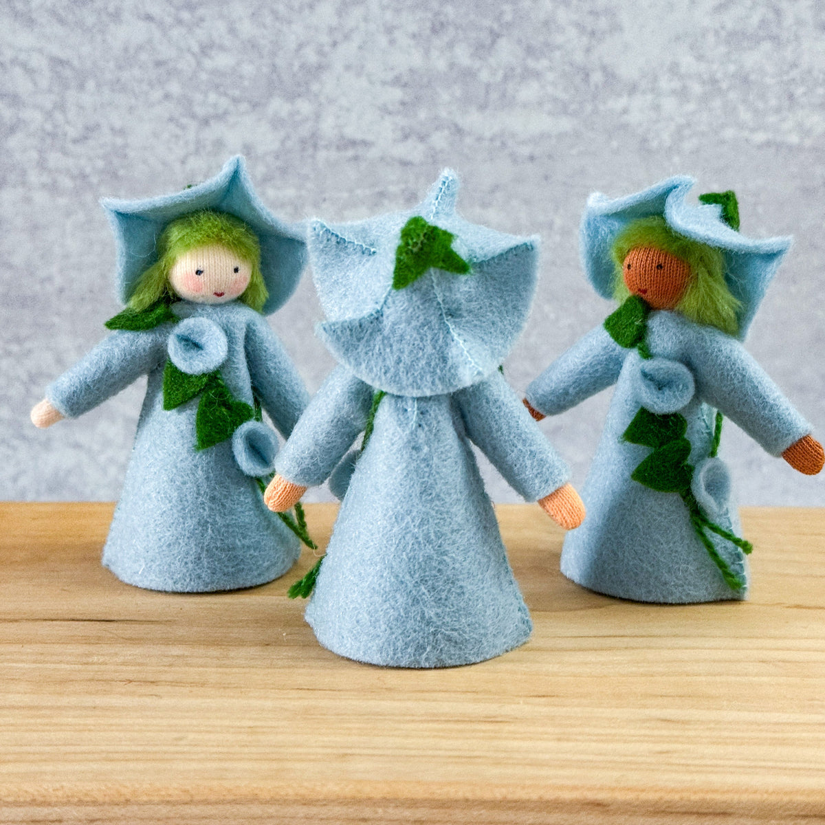 Morning Glory Fairy - 3.5" Doll - Flower Hat - Ambrosius Flower Fairies