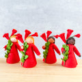 Ocotillo Fairy - 3" Doll - Holding A Flower - Ambrosius Flower Fairies