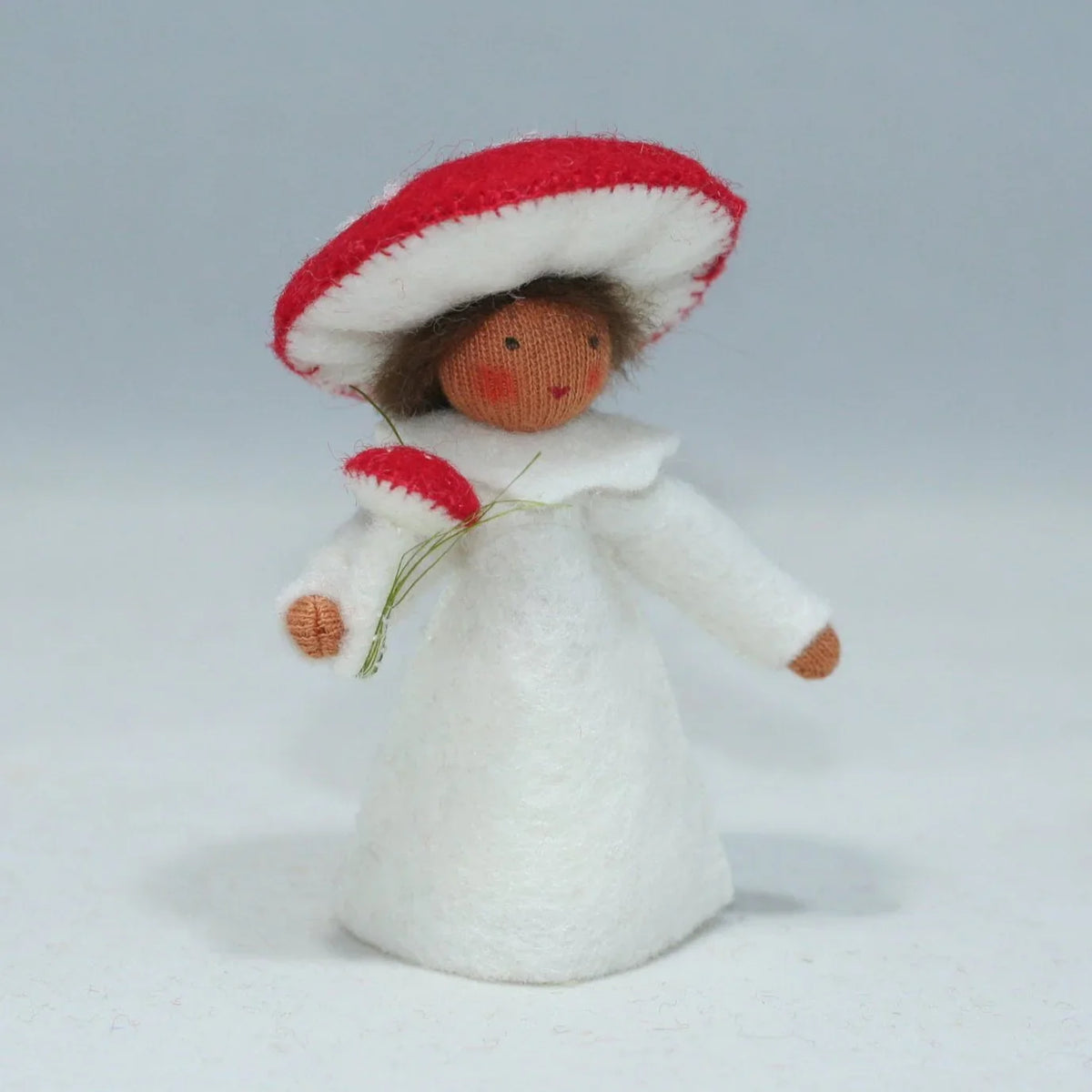 Red Mushroom Fly Agaric Fairy - Flower Hat Fairy - Ambrosius
